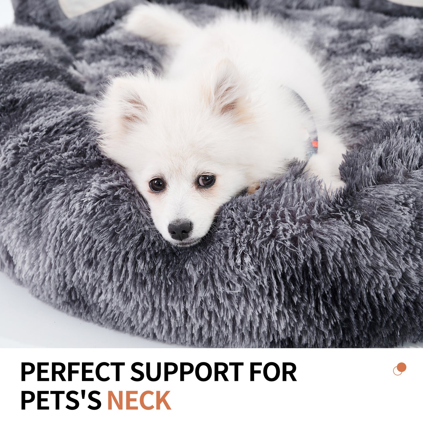 Gemütliches Hundebett im Bärentatzen-Design – Kuscheliges, gepolstertes Bett in verschiedenen Farben & Größen