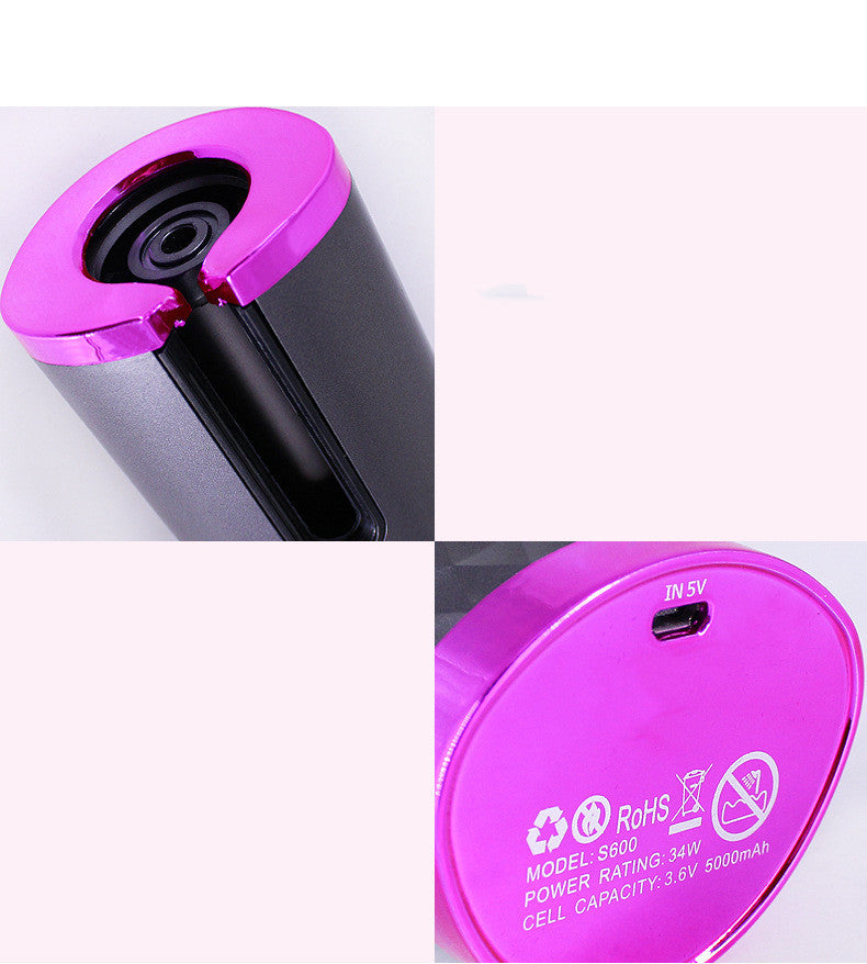 Kabelloser Lockenstab – Tragbarer, wiederaufladbarer Lockenformer mit Zubehör für flexibles Styling unterwegs
