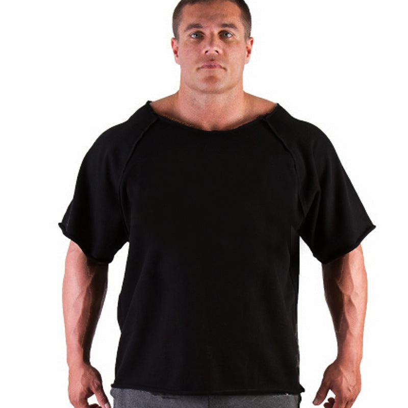 Klassisches Herren Rundhals-T-Shirt – Atmungsaktives Fitnessshirt für Gym, Training & Alltag in verschiedenen Farben