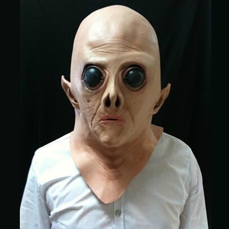 Realistische Alienmaske – Gruselige Extraterrestrische Maske