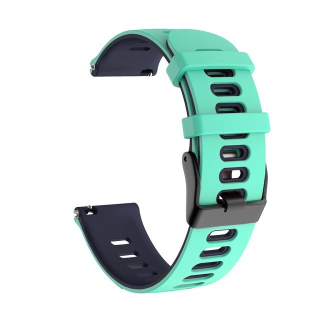 Flexibles Silikon-Armband für Smartwatch – Atmungsaktiv, Schweiß- & Wasserresistent