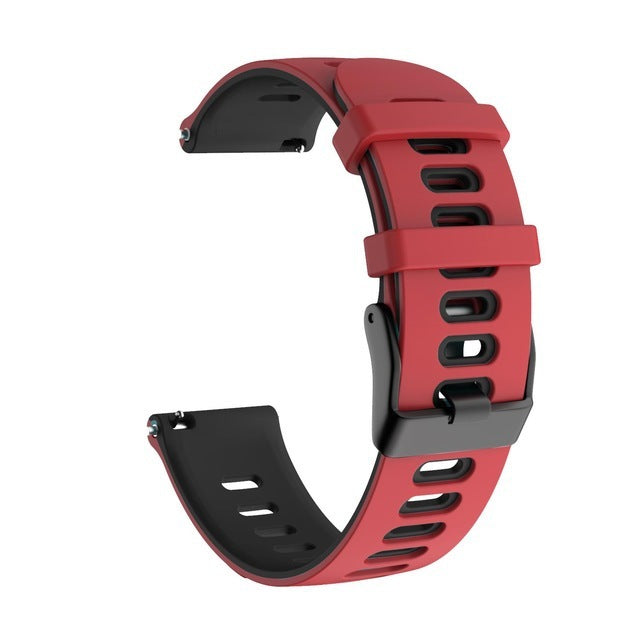 Flexibles Silikon-Armband für Smartwatch – Atmungsaktiv, Schweiß- & Wasserresistent