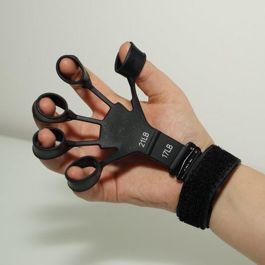Silikon Fingertrainer & Handgelenk-Stretcher – 3 Widerstandsstufen für Kletterer & Musiker