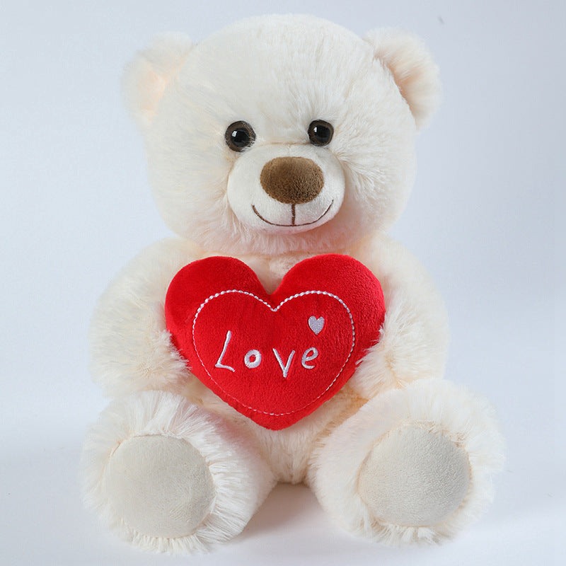 Kuschelteddybär mit Herz – Weicher Plüschbär