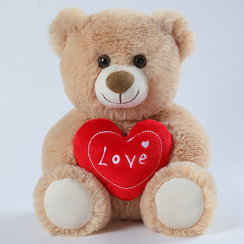 Kuschelteddybär mit Herz – Weicher Plüschbär