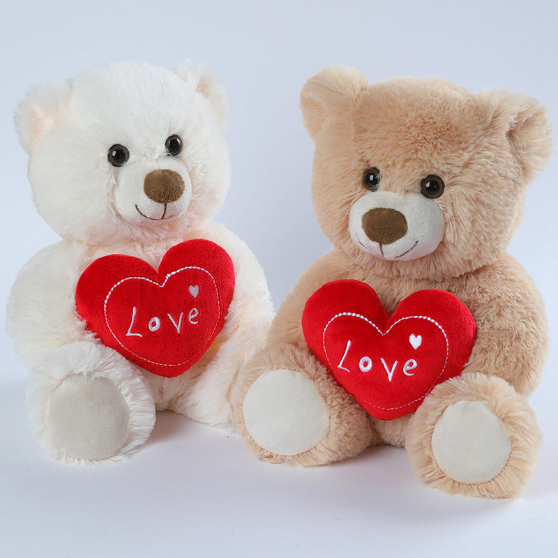 Kuschelteddybär mit Herz – Weicher Plüschbär