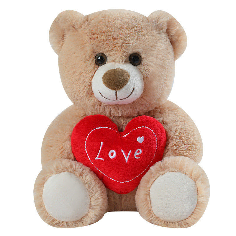 Kuschelteddybär mit Herz – Weicher Plüschbär