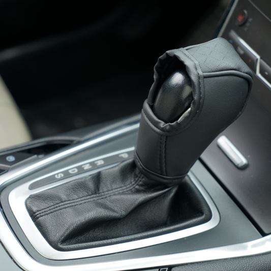 Kunstleder Schaltknauf Schutzhülle für Automatikgetriebe – Hochwertiger Schutz & edles Design