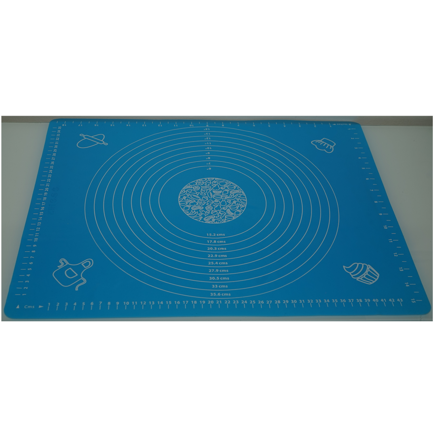 Silikon Teigunterlage – Antihaft-Matte zum einfachen Ausrollen von Teig ohne Kleben