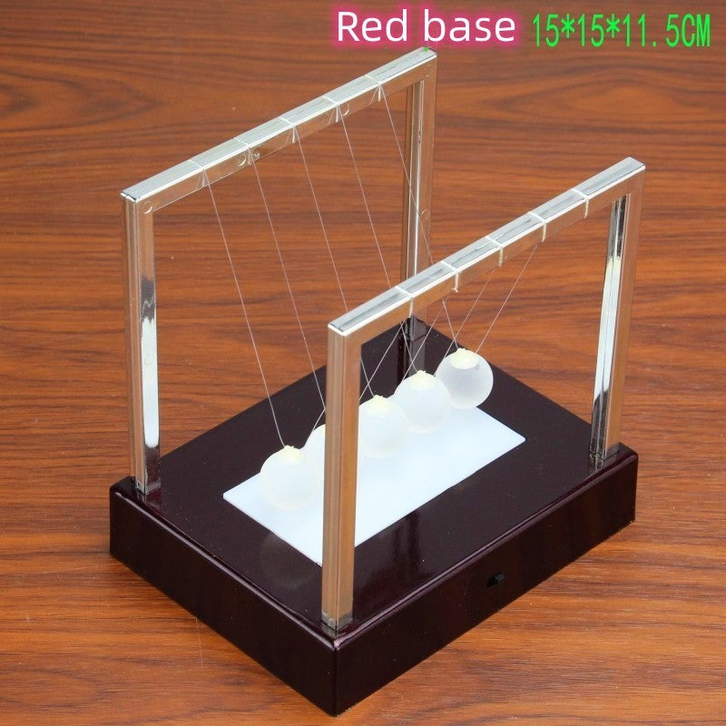 LED-Newton-Pendel – Faszinierendes Physik-Spiel mit leuchtenden Kugeln