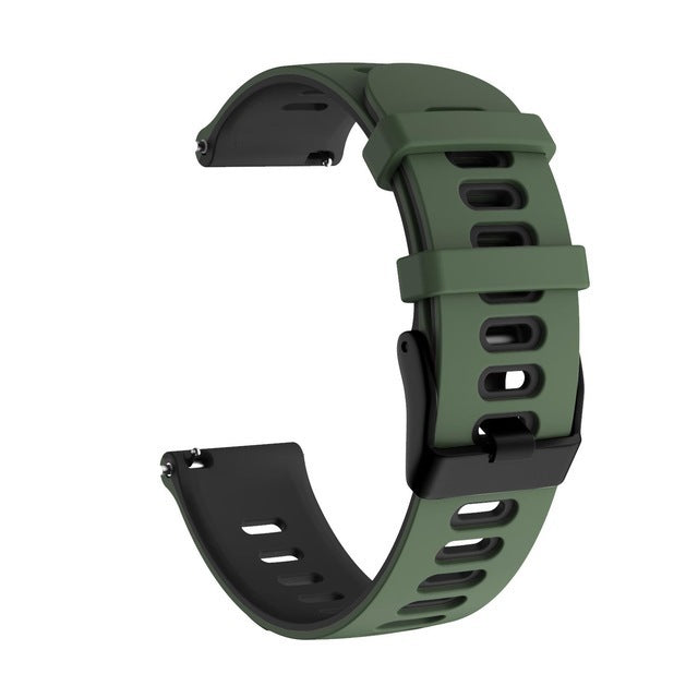 Flexibles Silikon-Armband für Smartwatch – Atmungsaktiv, Schweiß- & Wasserresistent