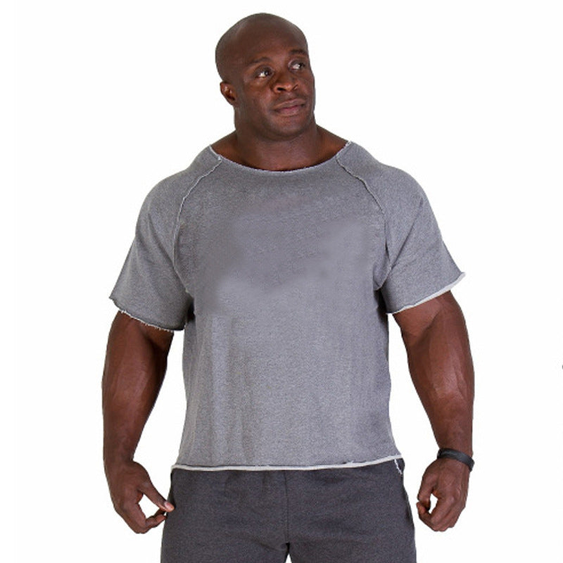 Klassisches Herren Rundhals-T-Shirt – Atmungsaktives Fitnessshirt für Gym, Training & Alltag in verschiedenen Farben